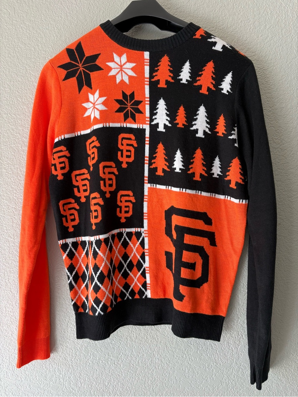 NFL San Francisco Crewneck Holiday Sweater
